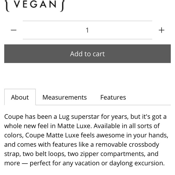 BNWT Lug Coupe Matte Luxe VL convertible crossbody in Pebble Icepop stitch. - Picture 3 of 7